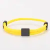 Pulsera de Cuerda Milanés Spot Transfronteriza Palabra en Blanco Sin Palabras Láser Impresión a Color Material Acero Inoxidable Cuerda Trenzada Ajustable Pulsera