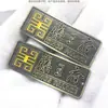 Letreros Personalizados para Puertas y Ventanas, Placa de Nombre Lan Zun, Aleación de Aluminio y Titanio, Aleación de Bronce, Impresión Electroforética, Etiqueta con Logo Cóncavo y Convexo