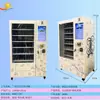 Máquina expendedora inteligente con pantalla táctil de 21,5 pulgadas para centros comerciales, gabinete comercial de autoservicio de 60 compartimentos, admite pago con monedas y tarjeta