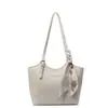 Bolso Tote Grande de Moda Simple Retro para Mujer 2026 Nuevo Casual para el Trabajo y el Trayecto Bolso de Hombro Único