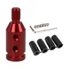 Adaptador Universal de Cabeça de Alavanca de Câmbio em Liga de Alumínio M12x1.25 Adaptador de Conversão de Diâmetro para Alavanca de Câmbio Manual