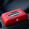 Adecuado para la caja de pañuelos del automóvil Baojun, material de cuero de alta calidad, suministros de decoración del automóvil, decoración de la consola central del asiento.