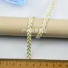 Cinto de Osso de Dragão e Barriga de Cobra de Fio Fino de Ouro e Prata de 5mm, Fita de Adorno, Vestido Lolita, Acabamento de Renda Hanfu