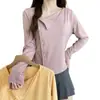 Camiseta base de manga larga gruesa y cálida 2026 para mujer, talla grande, con cinturón en la cintura, moderna, adelgazante, versátil, rejuvenecedora, que favorece la figura