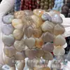 20mm Piedra Natural Ágata Agujero Recto Corazón de Melocotón Cuentas Sueltas Pulsera DIY Collar Accesorios de Joyería Cuentas Semi-Terminadas Al Por Mayor