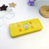 Fábrica atacado estojo de óculos personalizado masculino e feminino estudantes portátil avançado couro desenho animado óculos armazenamento impressão gratuita