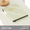 Novo Caderno Couro Macio Livro de Registro para Reuniões de Escritório Padrão Lichia Caderno Personalizável com Logo Imprimível