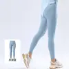 Conjunto Yoga Duas Peças Novo Estilo Outono para Mulheres Cover-Up com Bainha Torcida em Fio de Bambu Calças Longas de Cintura Alta Controle de Barriga Conjunto Pilates