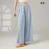 Roupas de Dança Moderna Novo Estilo com Fitas, Calças Largas Soltas, Roupa Profissional para Prática, Calças de Dança Clássica Chinesa