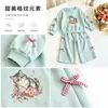 Conjunto de Sudadera de Dibujos Animados para Niñas 2026 Primavera Nuevo de Moda Lindo Sudadera con Lazo y Pantalones Deportivos Conjunto Casual de Dos Piezas