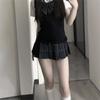 Suéter de Punto Uniforme JK de Color Sólido Japonés Universitario Suéter Nuevo Top de Verano Chaleco Chaleco Traje Original