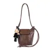 Bolso de cubo nuevo y moderno para mujer 2026, diseño de nicho con estética retro y minimalista, bolso de hombro versátil para mujer