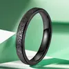Anillo de acero inoxidable para mujer al por mayor japonés y coreano simple anillo de cola fría anillo de acero de titanio esmerilado nicho 4 mm de ancho estilo ins