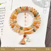 Pulseira de Contas de Ábaco de Dunhuang com Sementes de Bodhi Pulseira de Contas de Oração de Círculo Duplo para Mulheres Atacado Dunhuang Transfronteiriço