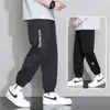 Fabricante Directo Pantalones Casuales de Seda de Hielo para Hombre Verano 2025 Nuevos Sueltos para Hombre Verano Delgados de Nueve Puntos Casuales