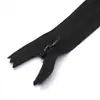 Venta al por mayor En stock Colorido No. Cremallera Invisible de 3 Bordes de Tela para Textiles del Hogar, Fundas de Almohada, Accesorios de Ropa, Cierre Lateral con Tirador de Nylon