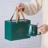 Taza de Temperatura Constante de 55 Grados Calentador de Tazas Taza Caliente Taza de Cerámica Caja de Regalo Recuerdo LOGOTIPO Evento Inauguración Publicidad Negocios