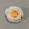 Decoración de cabeza de flor de rosa de simulación, franela, decoración de pared de flores para bodas, corsage de ingeniería exterior, salida de fábrica