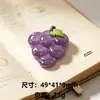 Acessórios de Patch de Resina de Frutas e Vegetais Grandes para Ímãs de Geladeira DIY Feitos à Mão, Presilhas de Cabelo e Materiais Decorativos Atacado