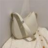 Bolsa Sela Semicircular Retro de Design de Nicho para Mulheres 2024 Nova Tendência Moda Versátil de Alta Qualidade Bolsinha de Ombro Ins para Mulheres
