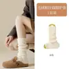 Polainas Cálidas de Invierno para Mujer Cubre Pies Otoño Invierno Polainas Cálidas Apilables Moda Japonesa Calcetines Protectores para Piernas Calcetines para Pantorrilla