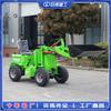 Carretilla elevadora diésel de nueva generación, pequeña, con tracción en las cuatro ruedas, para obras de construcción, limpieza de estiércol agrícola, máquina agrícola diésel para recoger césped.