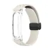 Adecuado para marco de reloj Google Fitbit Air PC patrón de diamante hebilla plegable correa de silicona
