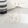 Pendientes Largos con Borla de Diamante Individual, Pendientes Elegantes y de Moda, Pendientes de Moda Nuevos 2022 para Mujeres con Rostros Redondos que los Hacen Parecer Más Delgados