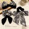 Simples Elegante Arco Cabeça Corda Meninas 2023 Novo Alto Sentido Faixa de Cabelo Fita Corda de Cabelo Horsetail Hair Band
