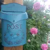 Buzón de Correos Rústico de Campo para Montar en la Pared Retro