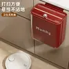 Cubo de Basura de Cocina para Montar en Pared, Cesta de Almacenamiento, Colgante de Puerta para Gabinete Doméstico, Contenedor de Gran Capacidad para Desechos de Frutas y Verduras