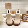 Botas de Nieve Cálidas de Peluche Lindas para Mujer 2026 Invierno Nuevas Suela Gruesa Birkenstock Zapatos de Algodón Estilo Coreano Estudiante Botas Cálidas de Algodón