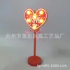 Nuevo Adorno de Escritorio con Luz LED Día de San Valentín Rojo Amor Forma Redonda Adorno