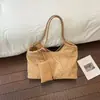 Elegante Xiaomi Mijia 2026 Nuevo Estilo Nicho Color Sólido Estampado de Leopardo Simple Estilo Perezoso Ligero Bolsa de Compras Diaria para Viajes