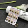 Xuping Brazaletes Rusos Transfronterizos para Oreja, Aros Color Oro de 18K con Incrustaciones de Diamantes, Joyería de Lujo Ligero de Alta Gama al por Mayor para Mujeres