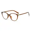 Nuevas Gafas Elegantes Sin Graduación que Bloquean la Luz Azul, Monturas Versátiles Ojo de Gato, Aspecto de Alta Gama Sin Maquillaje, Gafas Artísticas Sin Graduación
