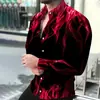 Cross2026 Nova Moda Masculina Camisa de Manga Longa com Estampa Digital 3D Meikeduo AliExpress Estação Independente