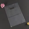Bolsa transparente spot embalagem de cosméticos bolsa de loja de roupas sacola plástica de compras pode ser impressa logo