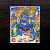 Pintura thangka color oro hecha a mano núcleo gran día negro mamón negro amarillo mamón pintado thangka lienzo se puede cambiar venta al por mayor de fábrica
