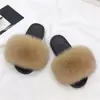 Verão Novo Estilo Atacado Praia Casual Exclusivo Pele Sintética de Raposa Exterior Slip-On Chinelos Moda de Alta Qualidade Tendência