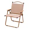 Silla Plegable Portátil Gruesa de Tela Oxford para Acampar al Aire Libre Silla Plegable Ultraligera de Aleación de Aluminio para Picnic al Aire Libre Silla de Playa