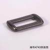 Diámetro interior 19 mm hebilla de anillo cuadrado hebilla ajustable de boca palabra hebilla de zapato hebilla de aguja accesorios para equipaje accesorios flor de zapato colgante galvanoplastia