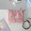 Nuevo Monedero de Algodón Acolchado Dulce, Estilo Fresco Portadni de Estudiante, Portatarjetas, Mini Bolsa de Almacenamiento Multifuncional, Bolsa para Auriculares
