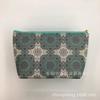 Bolsa Cosmética Geométrica Mandala Color Estilo Étnico PU Textura Estampada Portátil Impermeable Lavable Viaje Bolsa de Almacenamiento