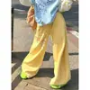 Pantalones de chándal nuevos con estampado de estrellas y rayas, estilo de alta calle americano, pantalones anchos holgados, marca de moda, fluidos, pantalones largos casuales a la moda
