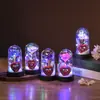 Flor Eterna Transfronteriza Rosa Brillante Día de San Valentín Rosa de Amor Regalo Adorno de Cúpula de Vidrio para el Hogar Diario