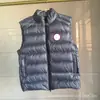 Comercio Transfronterizo Canada Goose 2229 Chaqueta de Plumas para Hombre y Mujer, Chaleco de Costilla Brillante, Chaleco de Cuello Alto, Chaleco Casual para Exteriores