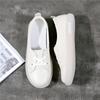 Zapatos de Enfermera de Cuero Estilo Nuevo 2026 para Mujer, Suela Suave Antideslizante, Adecuados para Mujeres Embarazadas, Uso Exterior de Otoño, Suela de Goma