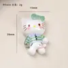 Accesorios de Resina DIY de Dibujos Animados Adornos Exploración Gatito Pegamento Cremoso Pinza para el Cabello Funda de Teléfono Hebilla de Zapato Colgante de Llavero Combinar