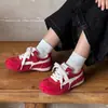 Zapatillas de Entrenamiento Alemanas para Niñas 2026 Otoño Nueva Versión Coreana de Cuero Genuino para Niños Suela Suave Transpirables Antideslizantes para Niñas